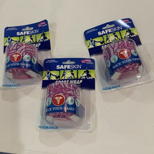 Safeskin Kids Sport Wrap Pink Purple‎  2 x 2.2 yds NEW 3 Total